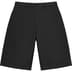Supreme Wool Trouser Short - Black (front)