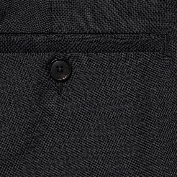 Supreme Wool Trouser Short - Black (front)