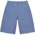 Supreme Wool Trouser Short - Light Blue (front)
