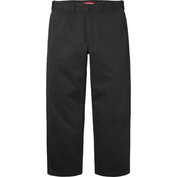 Supreme Work Pant - Black (front)