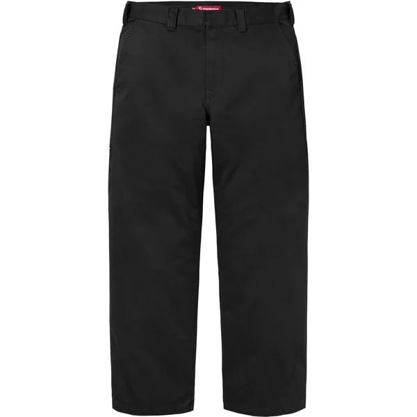 Supreme Work Pant - Black (front)