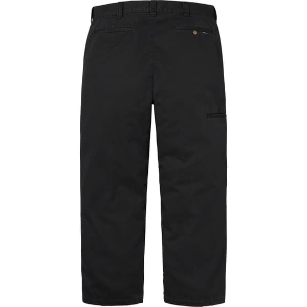 Supreme Work Pant - Black (front)