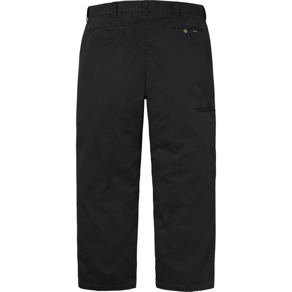 Supreme Work Pant - Black (front)