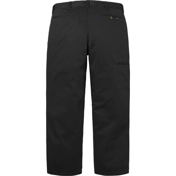 Supreme Work Pant - Black (front)