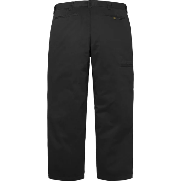 Supreme Work Pant - Black (front)