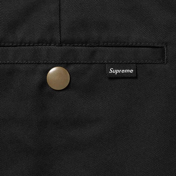 Supreme Work Pant - Black (front)