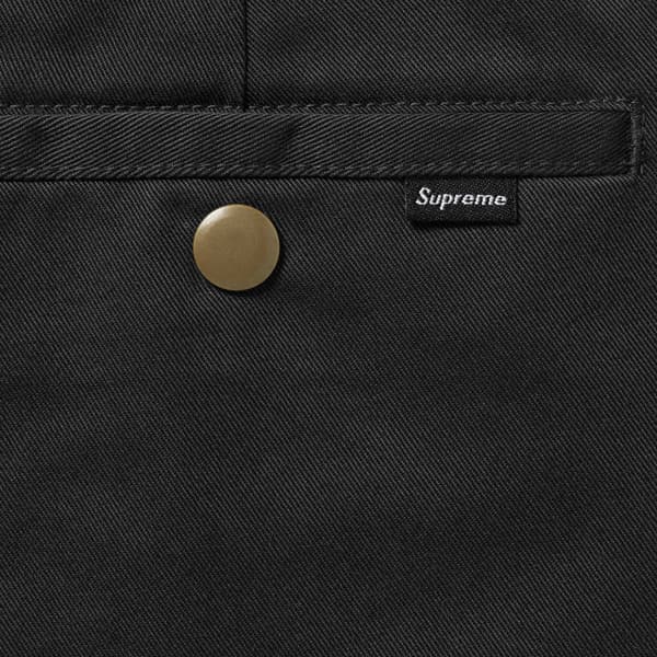 Supreme Work Pant - Black (front)