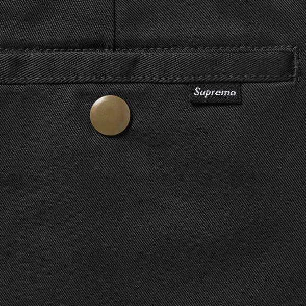 Supreme Work Pant - Black (front)