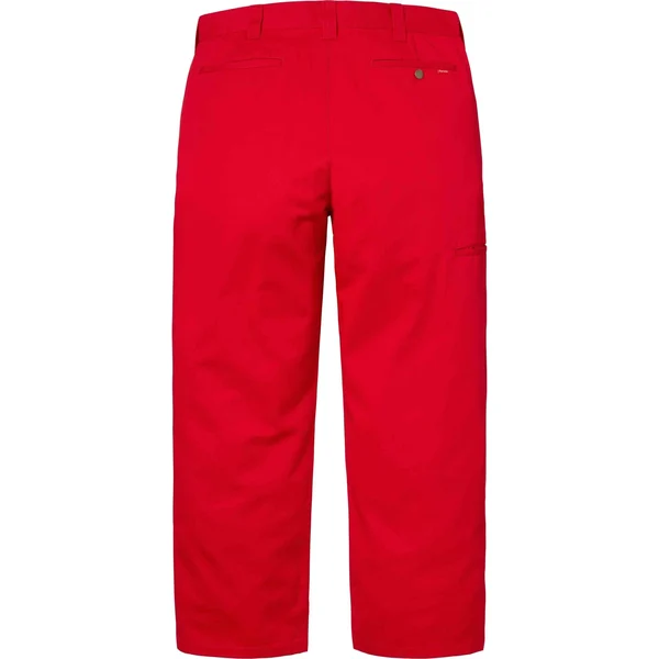 Supreme Work Pant - Bright Red (front)