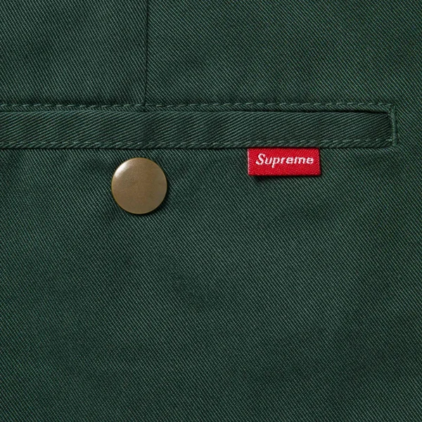 Supreme Work Pant - Dark Green (front)