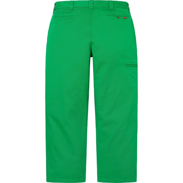 Supreme Work Pant - Green (front)