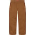 Supreme Work Pant - Light Brown (front)
