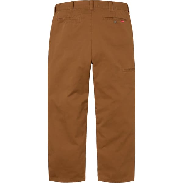 Supreme Work Pant - Light Brown (front)