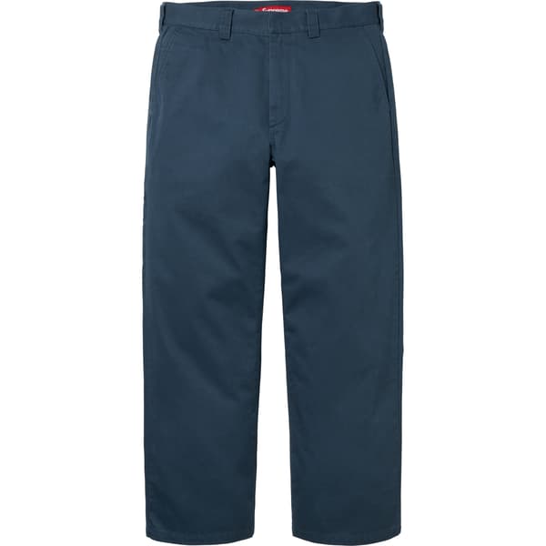 Supreme Work Pant - Light Navy (front)