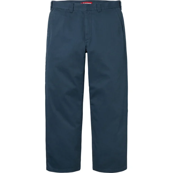 Supreme Work Pant - Light Navy (front)