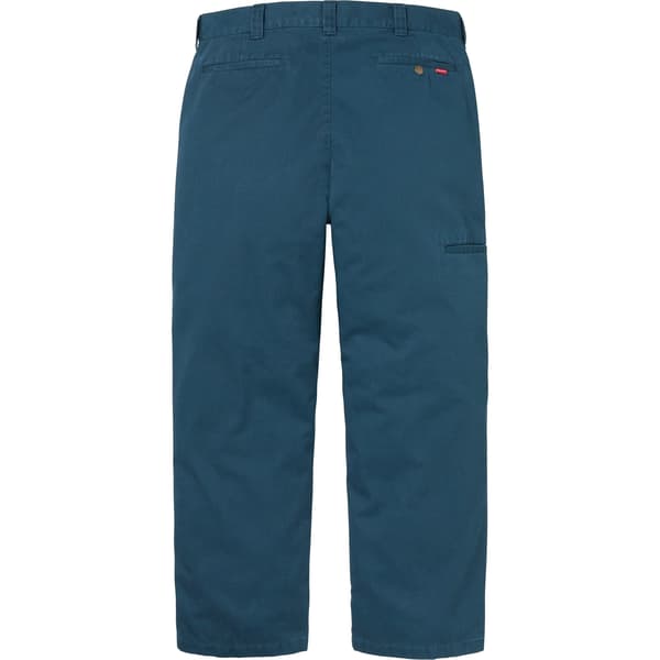 Supreme Work Pant - Light Navy (front)