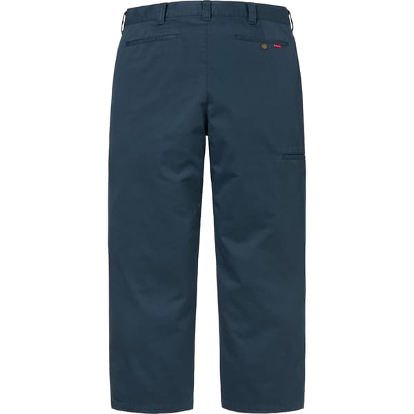 Supreme Work Pant - Light Navy (front)