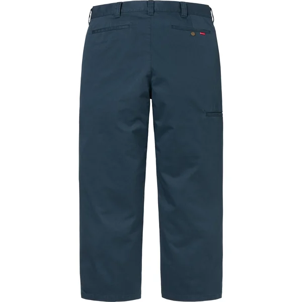 Supreme Work Pant - Light Navy (front)