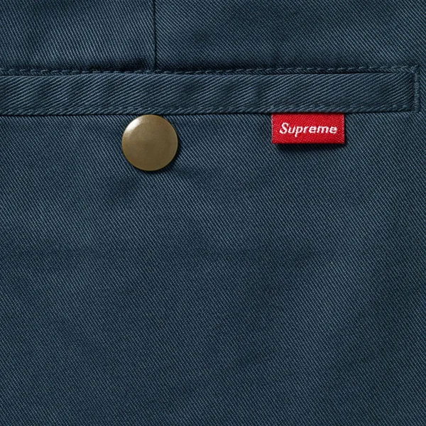 Supreme Work Pant - Light Navy (front)