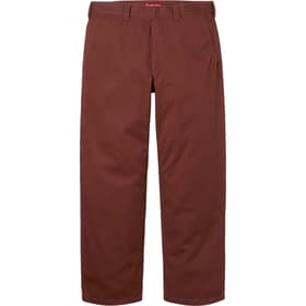 Supreme Work Pant Mahogany