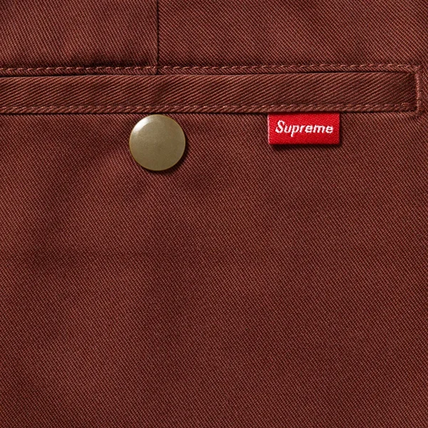 Supreme Work Pant - Mahogany (front)