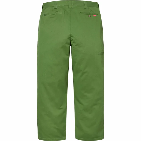 Supreme Work Pant - Olive (front)
