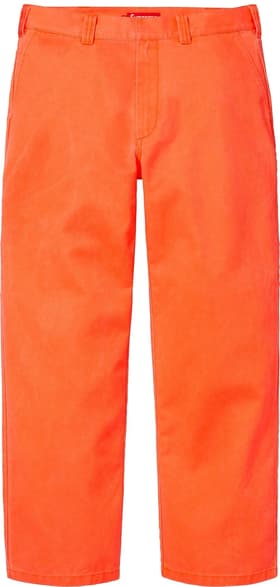 Supreme Work Pant Orange