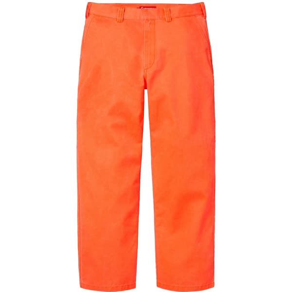 Supreme Work Pant - Orange (front)