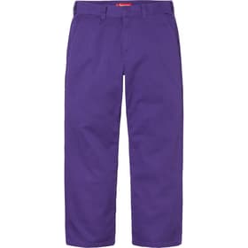 Supreme Work Pant Purple