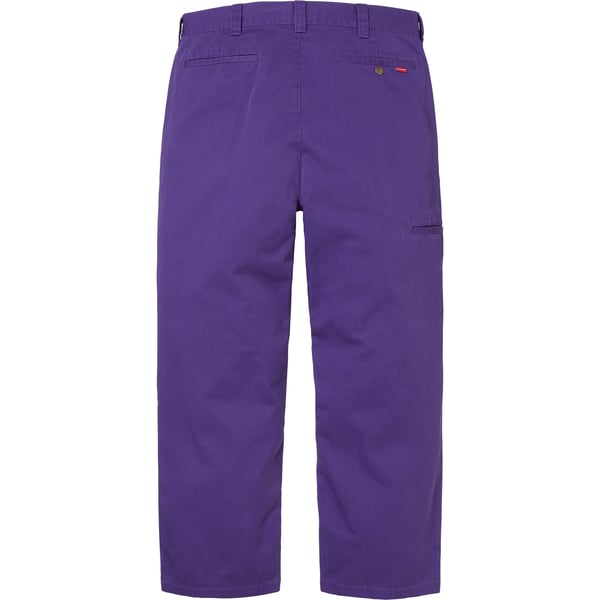 Supreme Work Pant - Purple (front)