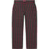 Supreme Work Pant - Red Plaid (front)