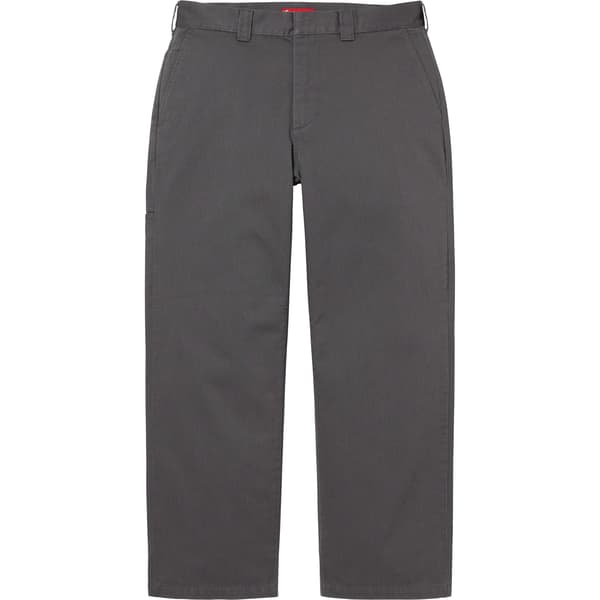 Supreme Work Pant - Smoke (front)