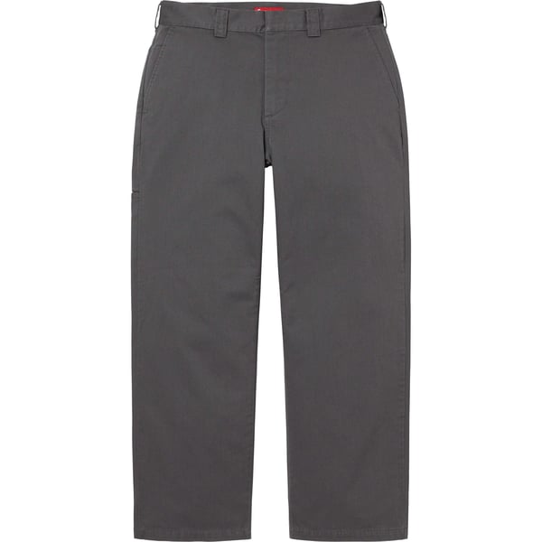 Supreme Work Pant - Smoke (front)