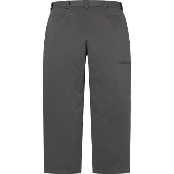 Supreme Work Pant - Smoke (front)