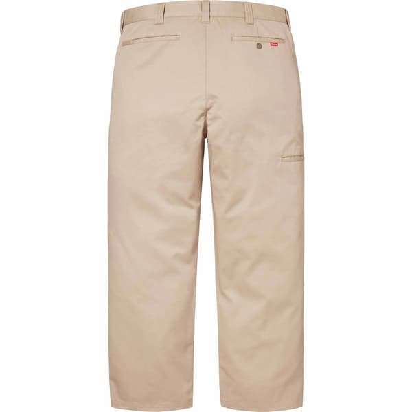 Supreme Work Pant - Tan (front)