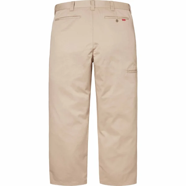 Supreme Work Pant - Tan (front)