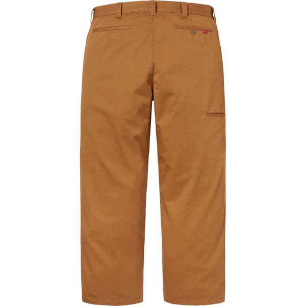 Supreme Work Pant - Tan (front)