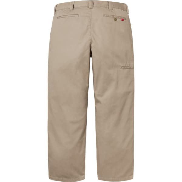 Supreme Work Pant - Tan (front)