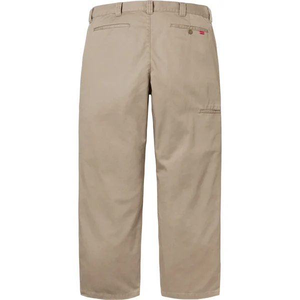 Supreme Work Pant - Tan (front)