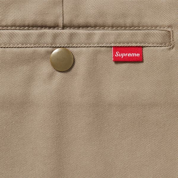 Supreme Work Pant - Tan (front)