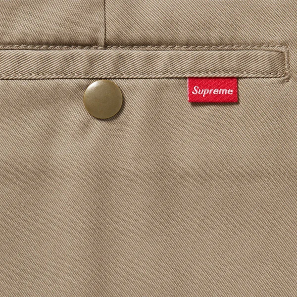Supreme Work Pant - Tan (front)