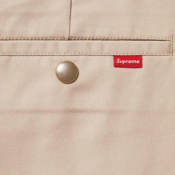 Supreme Work Pant - Tan (front)