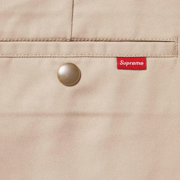 Supreme Work Pant - Tan (front)