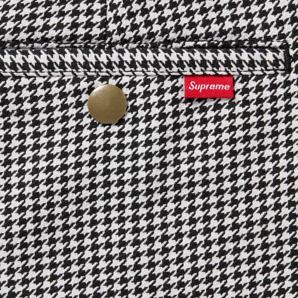 Supreme Work Pant - White Houndstooth (front)