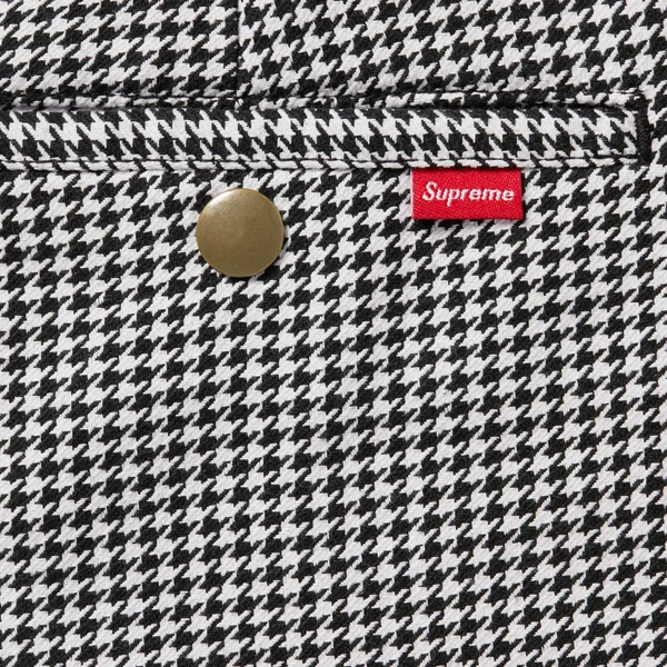 Supreme Work Pant - White Houndstooth (front)