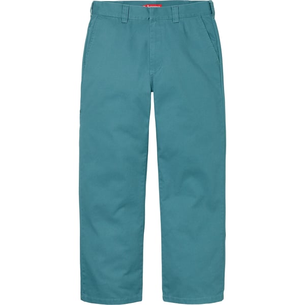 Supreme Work Pant - Work Green (front)