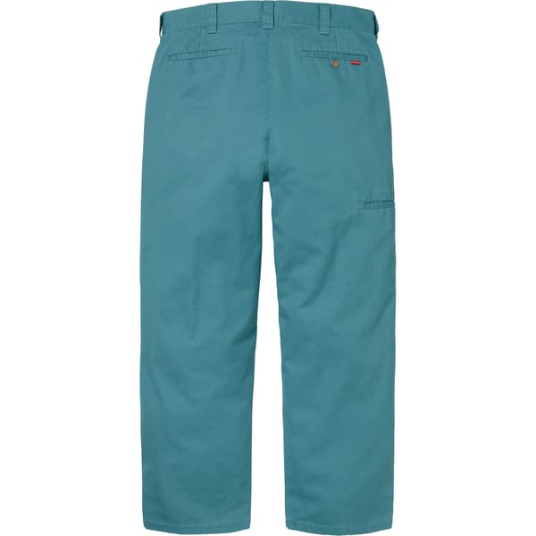 Supreme Work Pant - Work Green (front)
