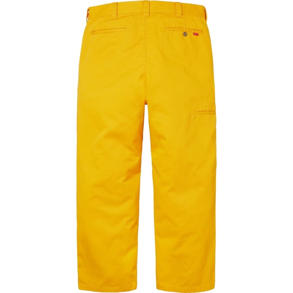 Supreme Work Pant - Yellow (front)
