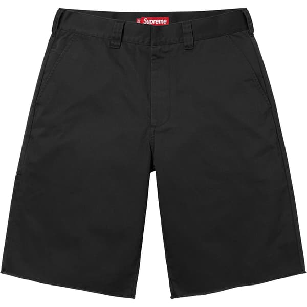 Supreme Work Short - Black (front)