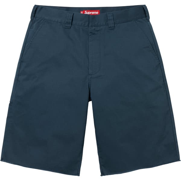 Supreme Work Short - Light Navy (front)
